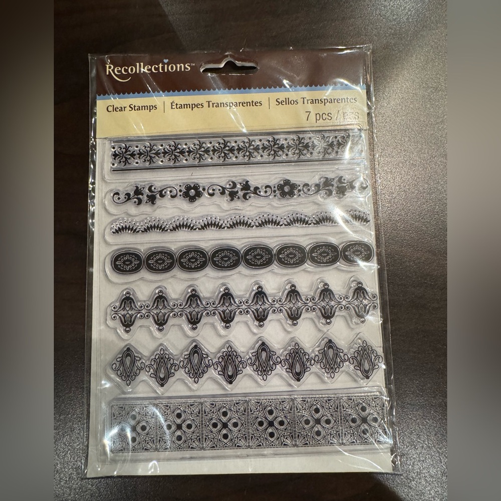 Clear stamps set borders